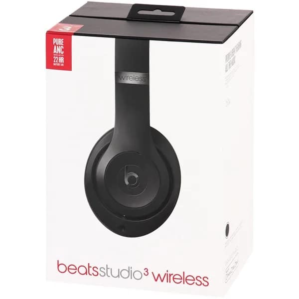 Наушники Beats Studio 3 Wireless Matte Black, Черный — фото 5