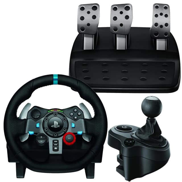 Руль Logitech G29 Driving Force коробка передач Driving Force Shifter, Black