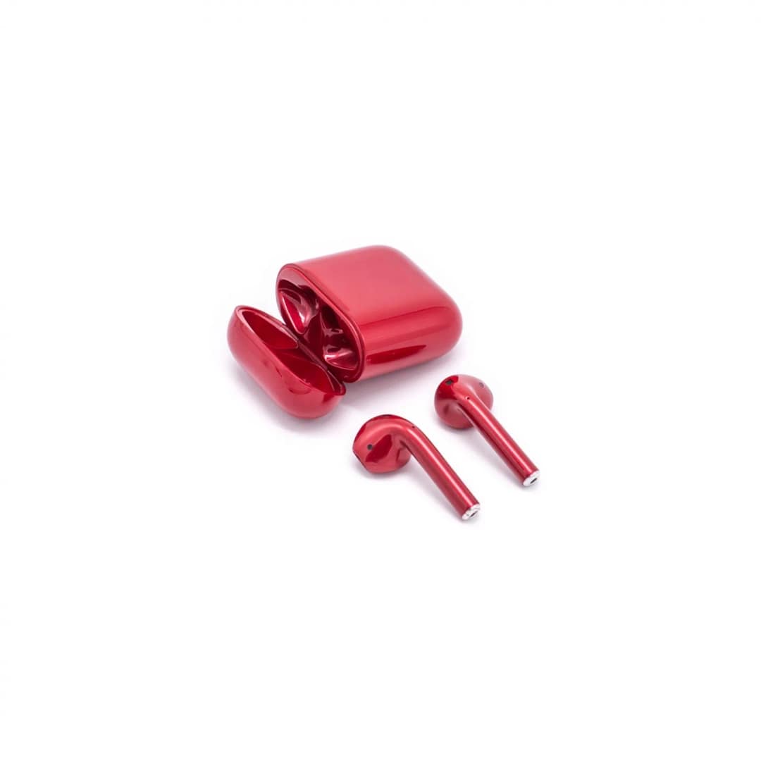 Наушники Apple AirPods 2 Color Total Burgundy Glossy, Wine Red — фото 2