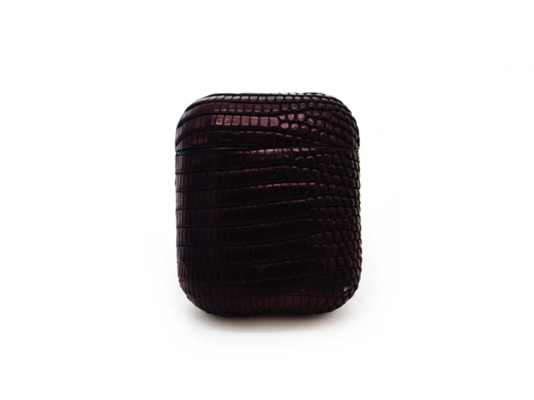 Наушники Apple AirPods 2 Color Total Iguana Black Matte, Saddle Brown — фото 3
