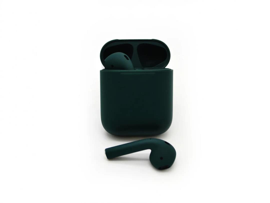 Наушники Apple AirPods 2 Color Total Green Matte, Midnight Green — фото 2