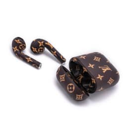Наушники Apple AirPods 2 Color Total L V Brown Matte, L V коричневый — фото 2