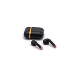 Наушники Apple AirPods 2 Color Total Black Gold, Black-Gold — фото 3