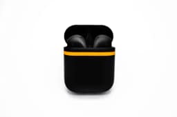 Наушники Apple AirPods 2 Color Total Black Gold, Black-Gold — фото 4