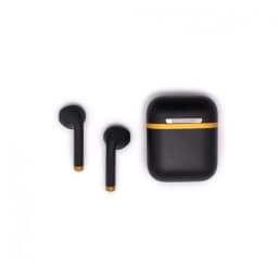 Наушники Apple AirPods 2 Color Total Black Gold, Black-Gold — фото 6
