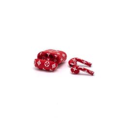 Наушники Apple AirPods 2 Color Total L V Supreme Red Matte, L V Supreme красный — фото 5