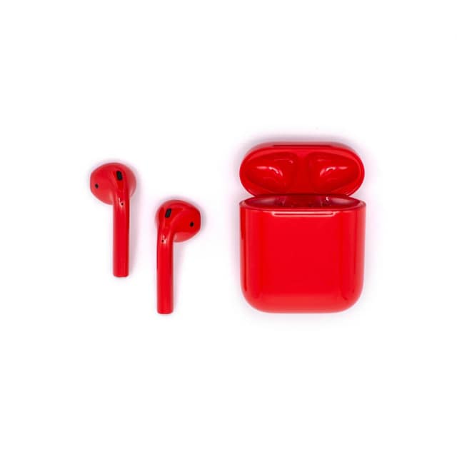 Наушники Apple AirPods 2 Color Total Glossy, Red