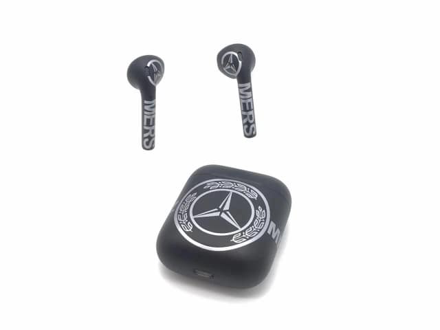 Наушники Apple AirPods 2 Color Mercedes-Benz Black Matte, MERSEDES-BENZ