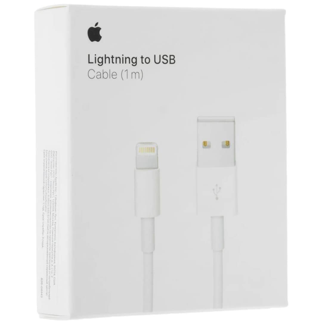 Кабель Apple Lightning to USB 1m MXLY2ZM A White, Белый — фото 2