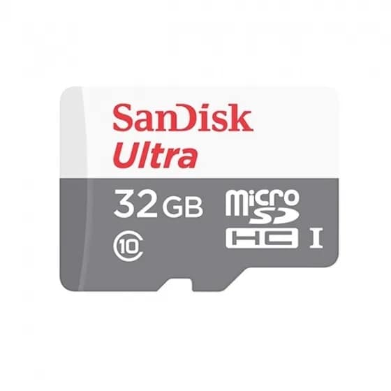 Карта памяти Sandisk Ultra MicroSDHC Class 10 UHS-I 80Мб с SDSQUNS-032G-GN6TA — фото 2