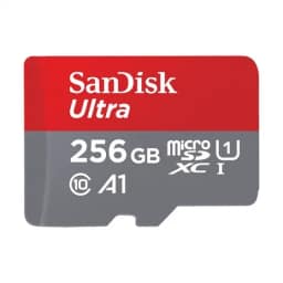 Карта памяти Sandisk Ultra MicroSDXC Class 10 UHS-I U1 A1 100 Мб с SDSQUAR-256G-GN6MA — фото 2