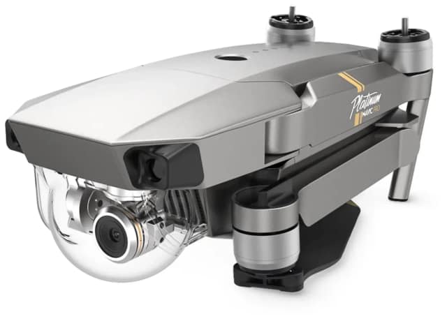 Квадрокоптер DJI Mavic Pro Platinum Fly More Combo, Gray