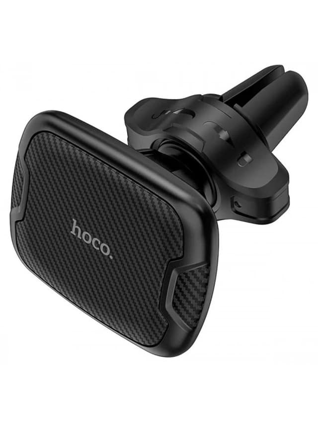 Автомобильный держатель Hoco CA65 Sagittarius series air outlet magnetic car holder магнитный универсальный в решетку Black, Черный