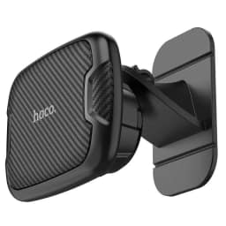 Автомобильный держатель Hoco CA66 Sagittarius series center console magnetic holder магнитный универсальный на панель Black, Черный — фото 1