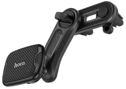 Автомобильный держатель Hoco CA68 Sagittarius series double air Outlet magnetic holder магнитный универсальный в решетку Black, Черный — фото 5