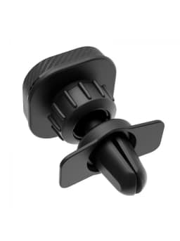 Автомобильный держатель Hoco CA52 Intelligent air outlet in-car holder магнитный универсальный в решетку Black, Черный — фото 2