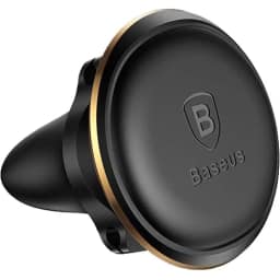 Автомобильный держатель Baseus Magnetic Air Vent Car Mount Holder Gold, Золотистый — фото 2