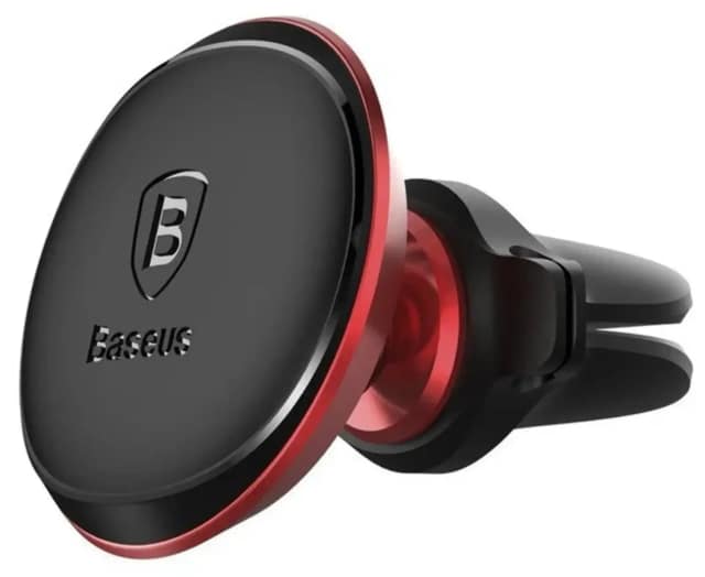 Автомобильный держатель Baseus Magnetic Air Vent Car Mount Holder Red, Красный