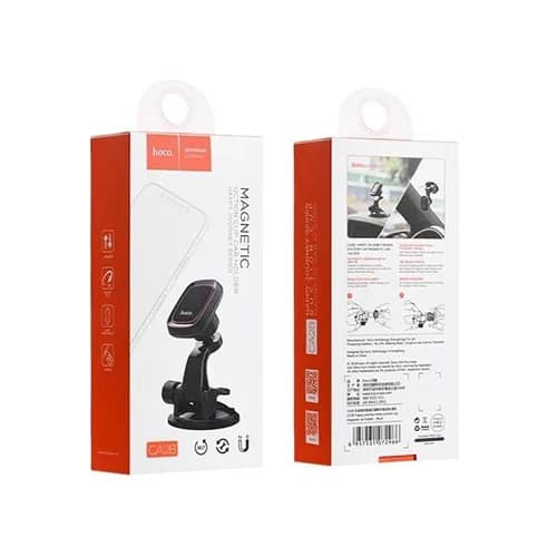 Автомобильный держатель Hoco Magnetic CA28 Black, Черный — фото 2
