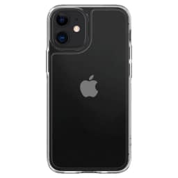 Чехол Spigen Quartz Hybrid для iPhone 12 Mini Crystal Clear, Прозрачный — фото 8