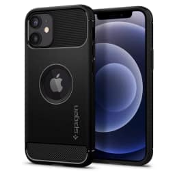 Чехол Spigen Rugged Armor для iPhone 12 Mini, Black — фото 1