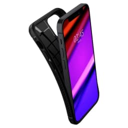 Чехол Spigen Rugged Armor для iPhone 12 Mini, Black — фото 7
