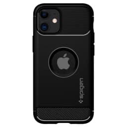 Чехол Spigen Rugged Armor для iPhone 12 Mini, Black — фото 8