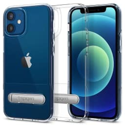 Чехол Spigen Slim Armor Essential S для iPhone 12 Mini Crystal Clear, Прозрачный — фото 2