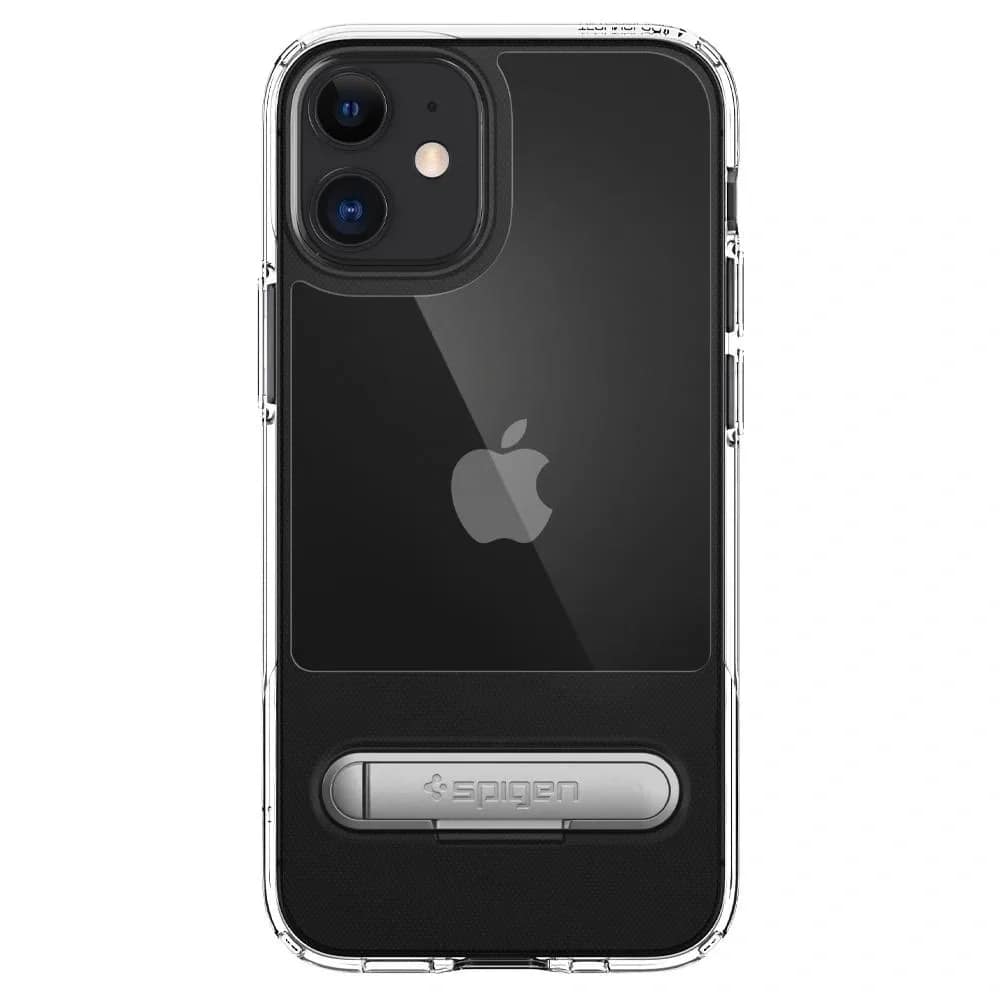 Чехол Spigen Slim Armor Essential S для iPhone 12 Mini Crystal Clear, Прозрачный — фото 5