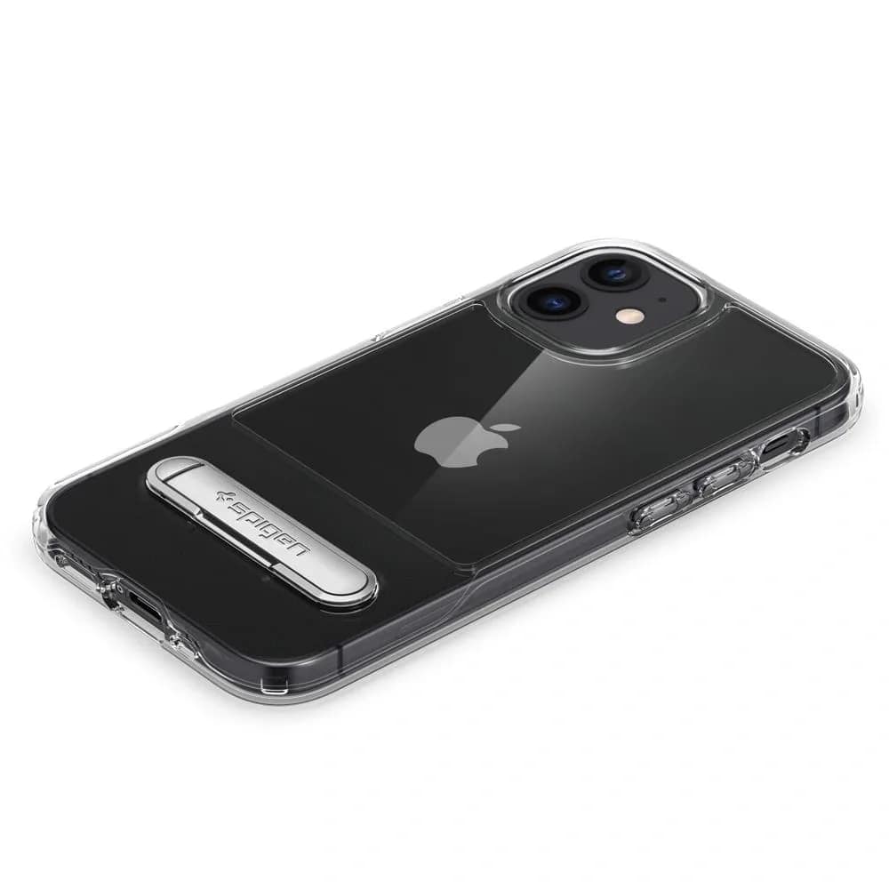 Чехол Spigen Slim Armor Essential S для iPhone 12 Mini Crystal Clear, Прозрачный — фото 6
