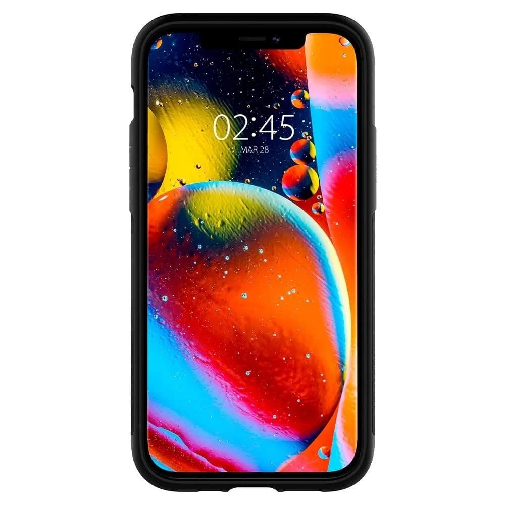 Чехол Spigen Slim Armor для iPhone 12 12 Pro, Black — фото 7