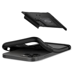 Чехол Spigen Slim Armor для iPhone 12 12 Pro, Black — фото 8