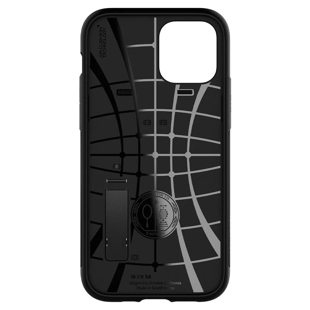 Чехол Spigen Slim Armor для iPhone 12 Mini, Black — фото 4
