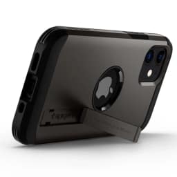 Чехол Spigen Tough Armor для iPhone 12 Mini Gunmetal, Brown — фото 1