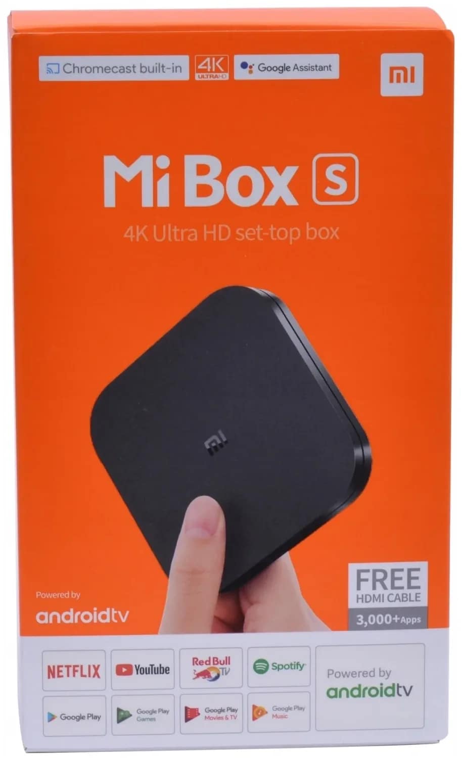 ТВ-приставка XiaoMi Mi Box S 4K HDR, Black — фото 4