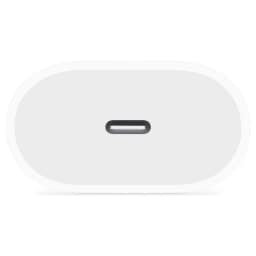 Сетевое зарядное устройство Apple 20W USB-C MHJE3ZM A, White — фото 2