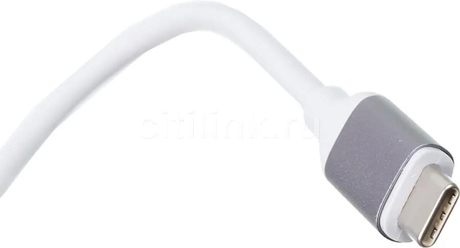 Адаптер Deppa USB Type-C - HDMI Space, Gray — фото 3