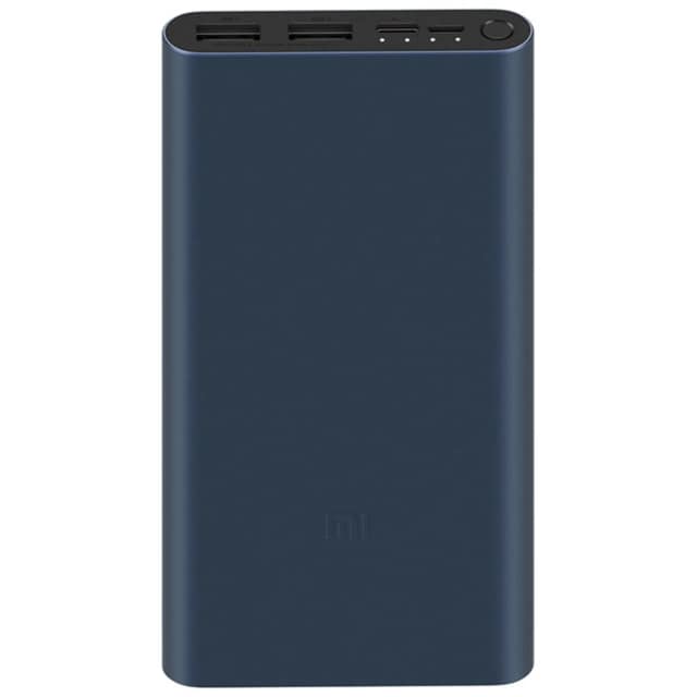 Внешний аккумулятор Xiaomi Power Bank 3 10000 mAh PLM13ZM, Black