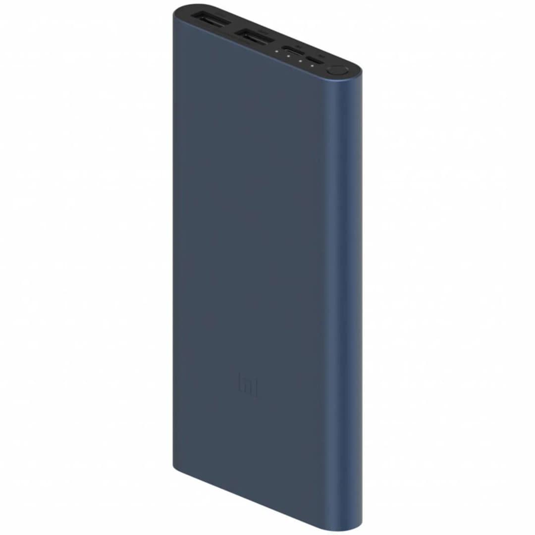 Внешний аккумулятор Xiaomi Power Bank 3 10000 mAh PLM13ZM, Black — фото 2