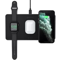 Беспроводное зарядное устройство Satechi 15W ST-X3TWCPM Space Grey, Space gray — фото 4