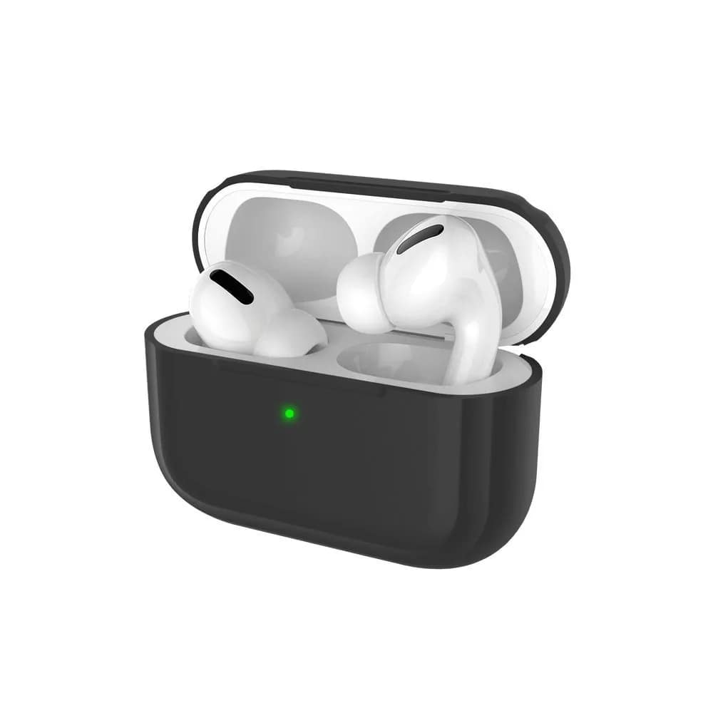 Силиконовый чехол Deppa для AirPods Pro, Black — фото 2