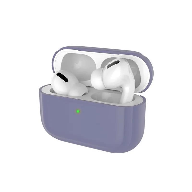 Силиконовый чехол Deppa для AirPods Pro Lavender, Violet — фото 2