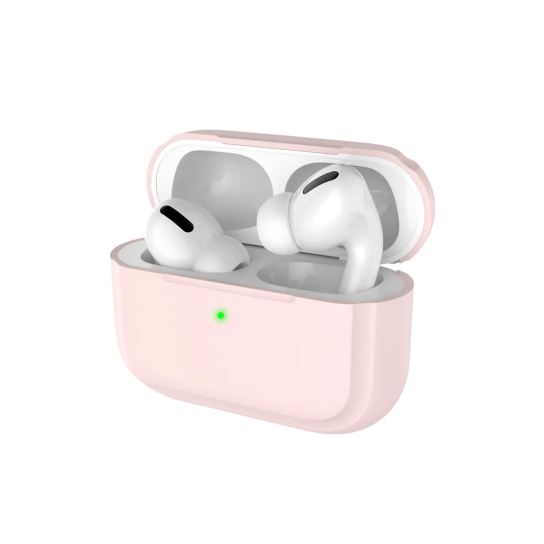 Силиконовый чехол Deppa для AirPods Pro, Pink — фото 2