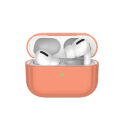 Силиконовый чехол Deppa для AirPods Pro Peach, Coral — фото 1