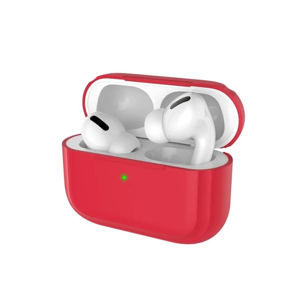 Силиконовый чехол Deppa для AirPods Pro, Red — фото 2