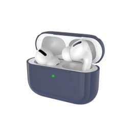Силиконовый чехол Deppa для AirPods Pro, Blue — фото 2