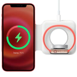 Беспроводное зарядное устройство Apple MagSafe Duo Charger MHXF3ZE A, White — фото 2