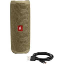 Портативная колонка JBL Flip 5 Desert sand, Золотистый — фото 5