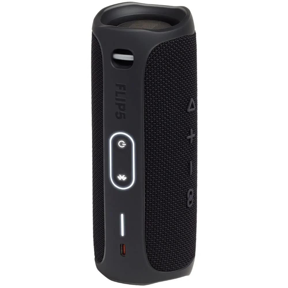 Портативная колонка JBL Flip 5 Midnight black, Черный — фото 2