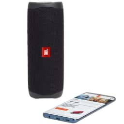 Портативная колонка JBL Flip 5 Midnight black, Черный — фото 5